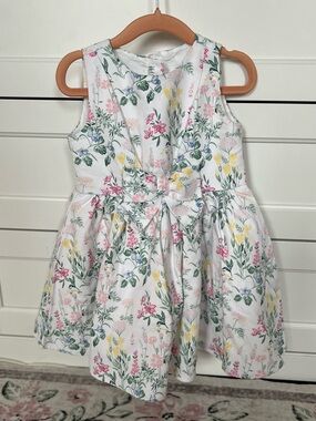 Janie and Jack - The Bouquet Bow Dress - 3T